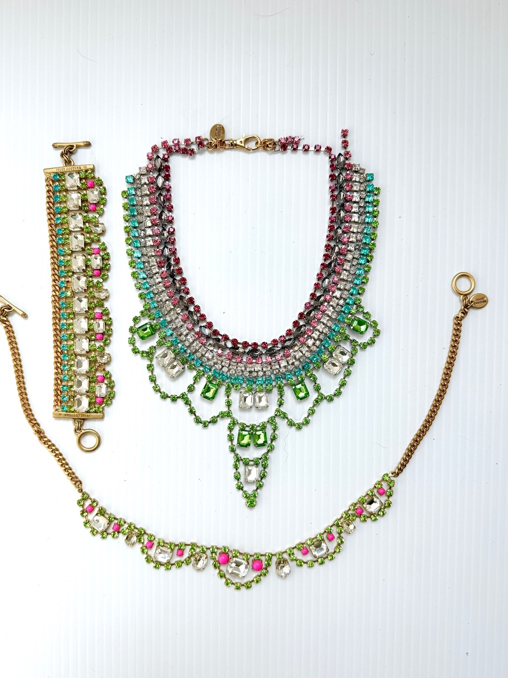 Vintage Rare Juicy Couture Multicolor Jewelry
